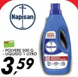 Coop Napisan additivo disinfettante offerta
