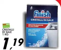 Coop Finish cristalli di sale offerta