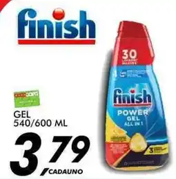 Coop Finish Power Gel All In 1 offerta