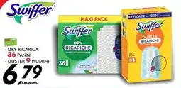 Coop Swiffer Dry Ricariche offerta