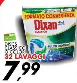 Coop Discs Dixan classico offerta