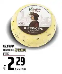 Coop Il Principe Formaggio al Tartufo offerta
