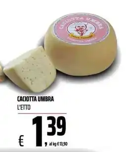 Coop Caciotta Umbra offerta