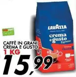 Coop Lavazza crema e gusto offerta