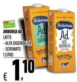 Coop Arborea Ad Latte offerta