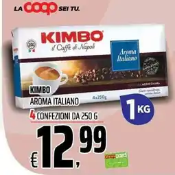 Coop Kimbo Aroma Italiano offerta