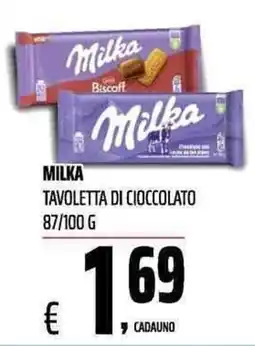 Coop Milka Tavoletta di cioccolato offerta
