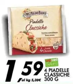 Coop Mulino Bianco Piadelle Classiche offerta