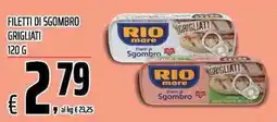 Coop Rio mare Filetti di Sgombro Grigliati offerta