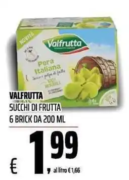 Coop Valfrutta succhi di frutta offerta