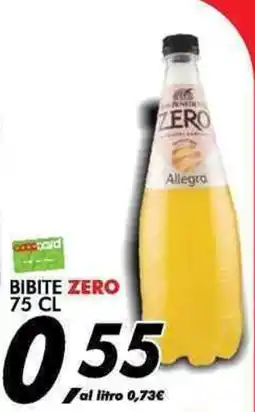 Coop Bibite Zero Allegro offerta
