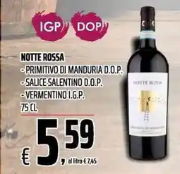 Coop Notte Rossa offerta