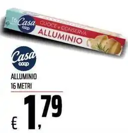 Coop Casa alluminio offerta