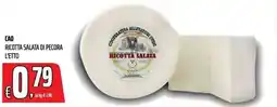 Coop Ricotta salata di pecora CAO offerta