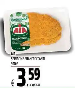 Coop AIA Spinacine Grancrocanti offerta