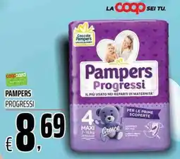 Coop Pampers Progressi offerta