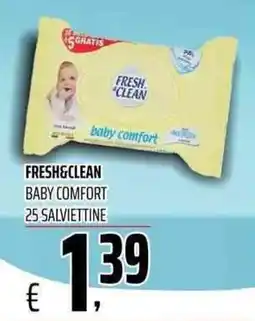 Coop Fresh&clean baby comfort offerta