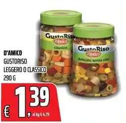Coop D'Amico Gustoriso leggero o classico offerta