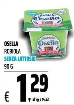 Coop Robiola Osella senza lattosio offerta