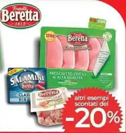 Coop Prosciutto cotto di alta qualità Beretta offerta