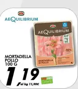 Coop Mortadella di pollo Aequilibrium offerta