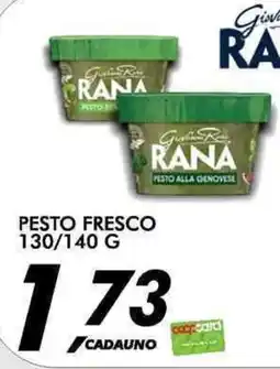 Coop Pesto fresco Rana offerta