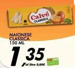Coop Calvé Maionese Classica offerta