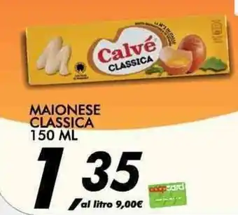 Coop Calvé Maionese Classica offerta