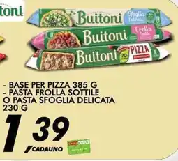 Coop Buitoni pizza offerta
