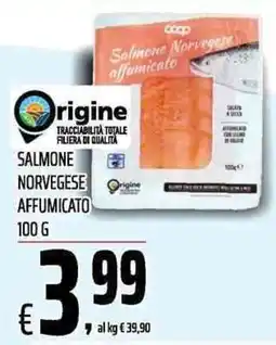 Coop Origine Salmone Norvegese Affumicato offerta