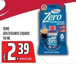 Coop Eridania Zero dolcificante liquido offerta