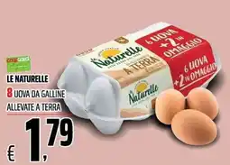 Coop Le Naturelle uova da galline allevate a terra offerta