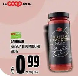 Coop Garofalo passata di pomodoro offerta
