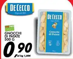 Coop De Cecco Gnocchi di Patate offerta