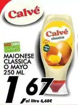 Coop Calvé maionese classica offerta