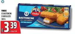 Coop Findus bastoncini di merluzzo offerta