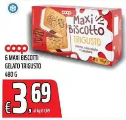 Coop Maxi Biscotto Trigusto offerta
