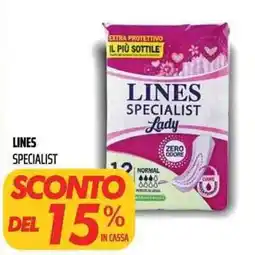 Coop Lines Specialist Lady offerta