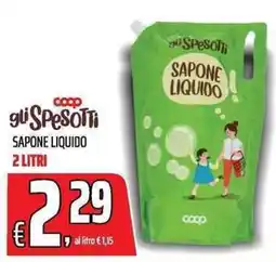 Coop Sapone liquido gli Spesotti offerta