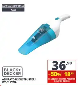Comet Aspiratore Dustbuster Black+Decker offerta