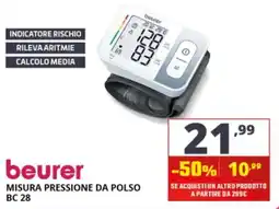 Comet beurer misura pressione da polso bc 28 offerta