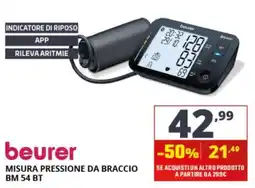 Comet beurer misura pressione da braccio bm 54 bt offerta