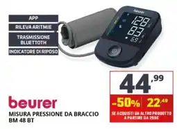 Comet beurer misura pressione da braccio bm 48 bt offerta