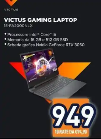 VICTUS GAMING LAPTOP