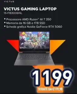 Unieuro Victus Gaming Laptop offerta