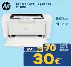 Euronics Hp Stampante Laserjet M110W offerta
