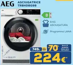 Euronics AEG Asciugatrice offerta