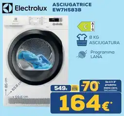 Euronics Electrolux Asciugatrice offerta