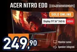 Unieuro Acer Nitro Edo offerta