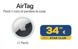 Euronics Apple AirTag offerta